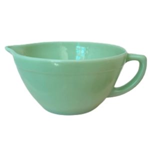 Fireking Vintage 50's Jadeite Green Batter Bowl